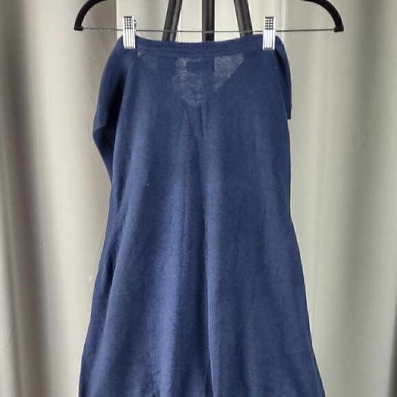 Izod Big & Tall Natural Stretch Blue Sleeveless Sweater Vest Size Large T (NWT) - Picture 4 of 12